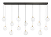Eurofase 48938-013 Iissa 72" Gold LED Chandelier