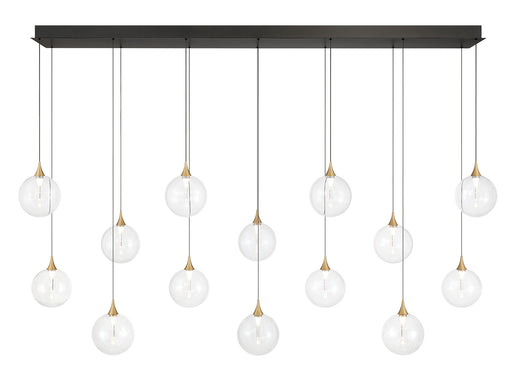 Eurofase 48938-013 Iissa 72" Gold LED Chandelier