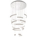 Eurofase 43902-038 Verdura 41" Matte Grey LED Chandelier