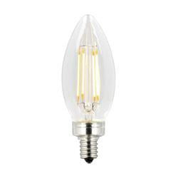 led Candelabra Bulb TCP FB11D4027EE12CB 4 Watt LED Candelabra Bulb B11 40W 2700K Clear Dimmable TCP