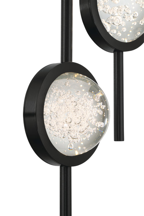 Eurofase 47255-029 Barletta 32" Anodized Black LED Chandelier