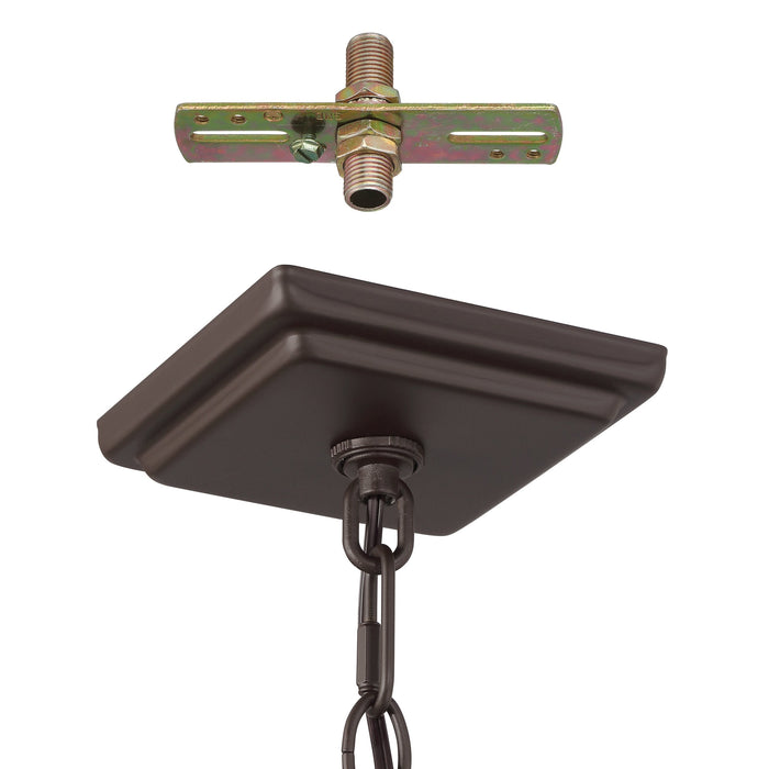 Exterior Pendant Light Thesis 207754A Hillside 7 inch 2 light Dark Bronze Exterior Pendant Light with Clear Glass THESIS