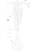 Eurofase 50102-013 Jateo 24" Polished Nickel LED Chandelier