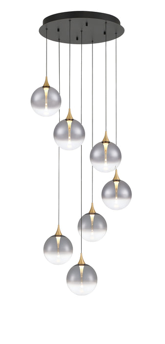 Eurofase 48928-021 Iissa 21" Gold LED Chandelier