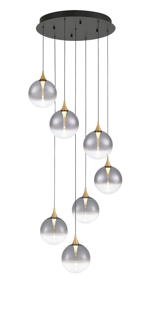Eurofase 48928-021 Iissa 21" Gold LED Chandelier