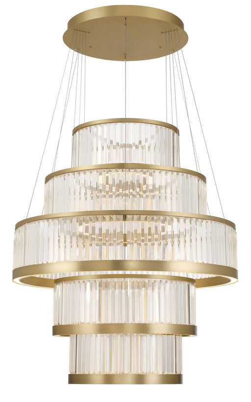 Eurofase 49350-012 Empra 47" Gold LED Chandelier