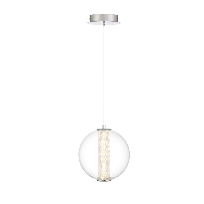Eurofase 45735-011 Atomo 9" Chrome LED Pendant Light