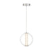 Eurofase 45735-011 Atomo 9" Chrome LED Pendant Light