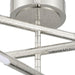 Chandelier Thesis 207284A Overture 24 inch 6 light Polished Nickel 5CCT LED Chandelier THESIS