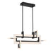 Eurofase 45718-022 Inizio 33" Matte Black LED Chandelier