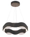 Eurofase 31783-024 Vaughan 24" Silver-Black Mix LED Pendant Light