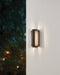 Exterior Wall Sconce Thesis 207066A Jubilee 12 inch Matte Black 5CCT LED Exterior Wall Sconce THESIS
