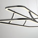Eurofase 43877-010 Cadoux 44" Matte Black LED Chandelier