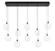 Eurofase 48933-018 Iissa 47" Matte Black LED Chandelier