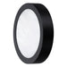 Flush Mount Thesis 207611A Argyle 8 inch Textured Black and Natural Alabaster 5CCT LED Flush Mount THESIS