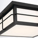 Eurofase 44270-018 Bensa 13" Matte Black LED Outdoor Ceiling Light