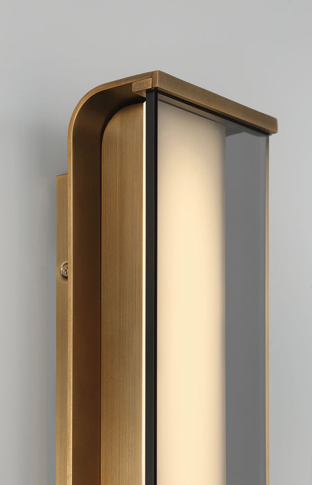 Eurofase 50115-013 Dulton 14" Antique Brass LED Wall Sconce