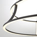 Eurofase 43886-012 Cadoux 30" Matte Black LED Chandelier