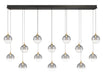 Eurofase 48938-020 Iissa 72" Gold LED Chandelier