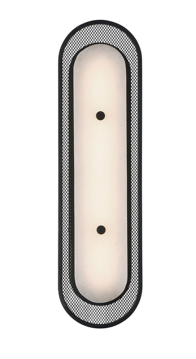 Eurofase 49443-028 Tramore 22" Matte Black LED Wall Sconce