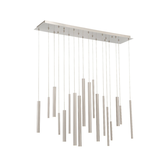Eurofase 31446-023 Santana 42" Satin Nickel LED Chandelier