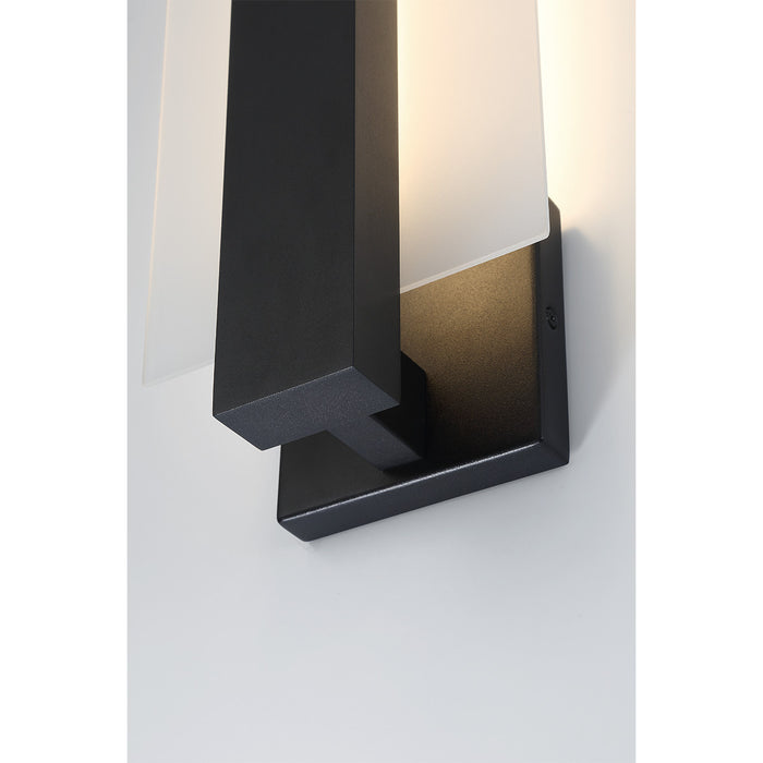 Eurofase 45721-014 Carta 18" Matte Black LED Outdoor Wall Light