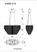 Eurofase 43884-018 Cohen 48" Chrome Chandelier