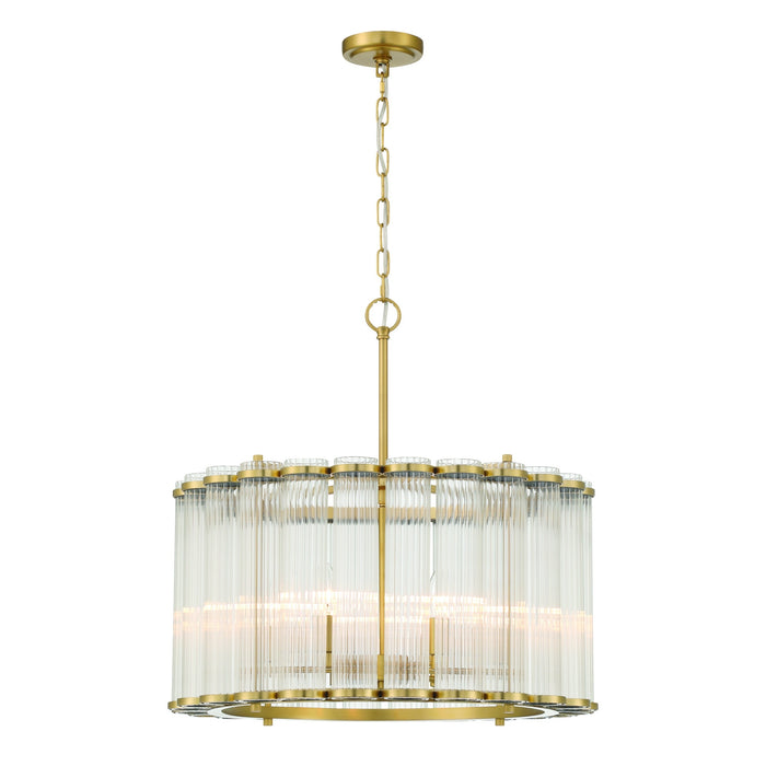 Eurofase 47239-012 Glasbury 24" Gold Chandelier