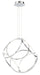 Eurofase 37102-012 Glenview 24" Chrome LED Pendant Light