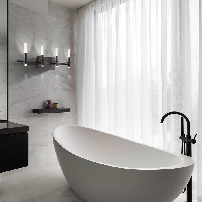 Eurofase 45235-032 Torna 36" Matte Black LED Vanity Light