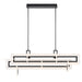 Eurofase 46806-017 Inizio 55" Matte Black LED Chandelier