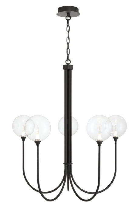 Eurofase 48923-019 Iissa 34" Matte Black LED Chandelier