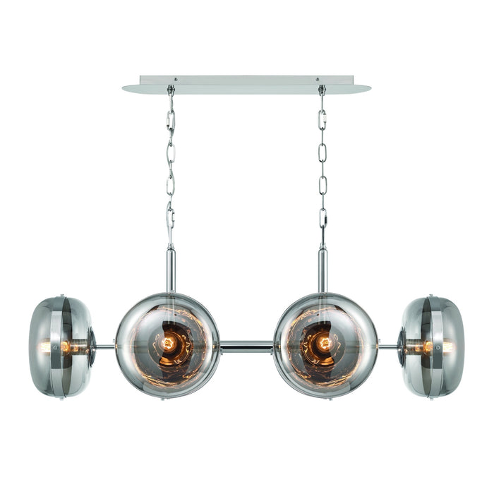 Eurofase 38130-022 Nottingham 44" Polished Nickel Chandelier
