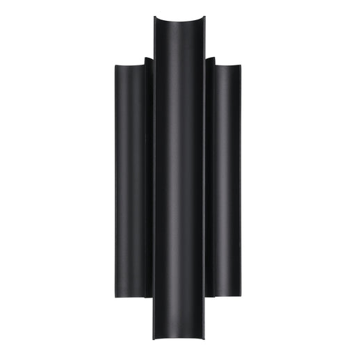 Exterior Wall Sconce Thesis 207724A Kestrel 16 inch 3 light Textured Black 5CCT LED Exterior Wall Sconce THESIS