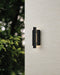 Exterior Wall Sconce Thesis 207724A Kestrel 16 inch 3 light Textured Black 5CCT LED Exterior Wall Sconce THESIS
