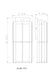 Eurofase 44268-015 Bensa 20" Matte Black LED Outdoor Wall Light