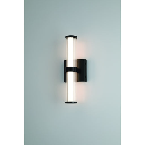Eurofase 47123-021 Fayton 14" Matte Black LED Outdoor Wall Light