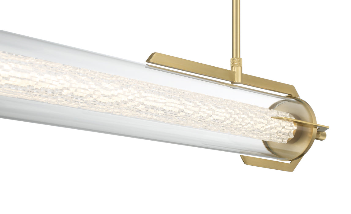 Eurofase 45715-025 Espada 48" Gold LED Chandelier