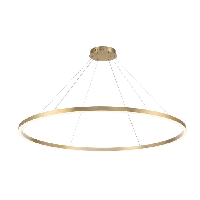Eurofase 31473-032 Spunto 61" Brushed Gold LED Chandelier