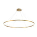 Eurofase 31473-032 Spunto 61" Brushed Gold LED Chandelier