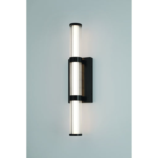 Eurofase 47124-028 Fayton 21" Matte Black LED Outdoor Wall Light