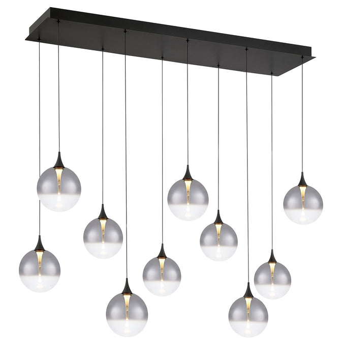 Eurofase 48933-025 Iissa 47" Matte Black LED Chandelier