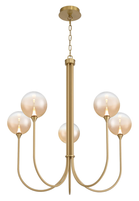 Eurofase 48922-039 Iissa 34" Gold LED Chandelier