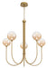 Eurofase 48922-039 Iissa 34" Gold LED Chandelier