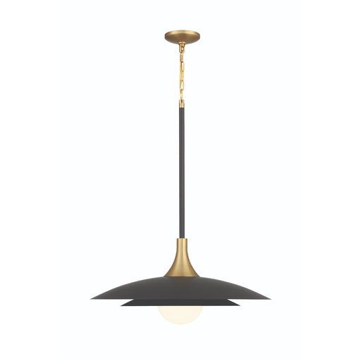 Eurofase 46785-046 Welsh 30" Matte Black LED Pendant Light