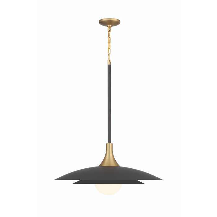 Eurofase 46785-046 Welsh 30" Matte Black LED Pendant Light