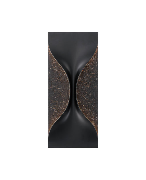 Eurofase 48971-010 Shayla 14" Sysal Gold Black Mix LED Outdoor Wall Light