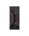 Eurofase 48971-010 Shayla 14" Sysal Gold Black Mix LED Outdoor Wall Light