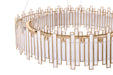 Eurofase 46470-010 Belmont 48" Antique Brass Chandelier