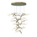 Eurofase 47227-019 Matera 34" Antique Gold LED Chandelier